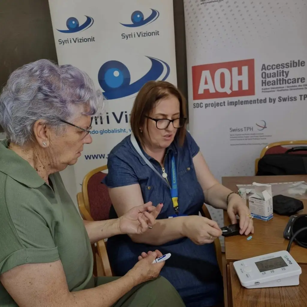 Hypertension Awareness Session in the Municipality of Peja/Vitomiricë