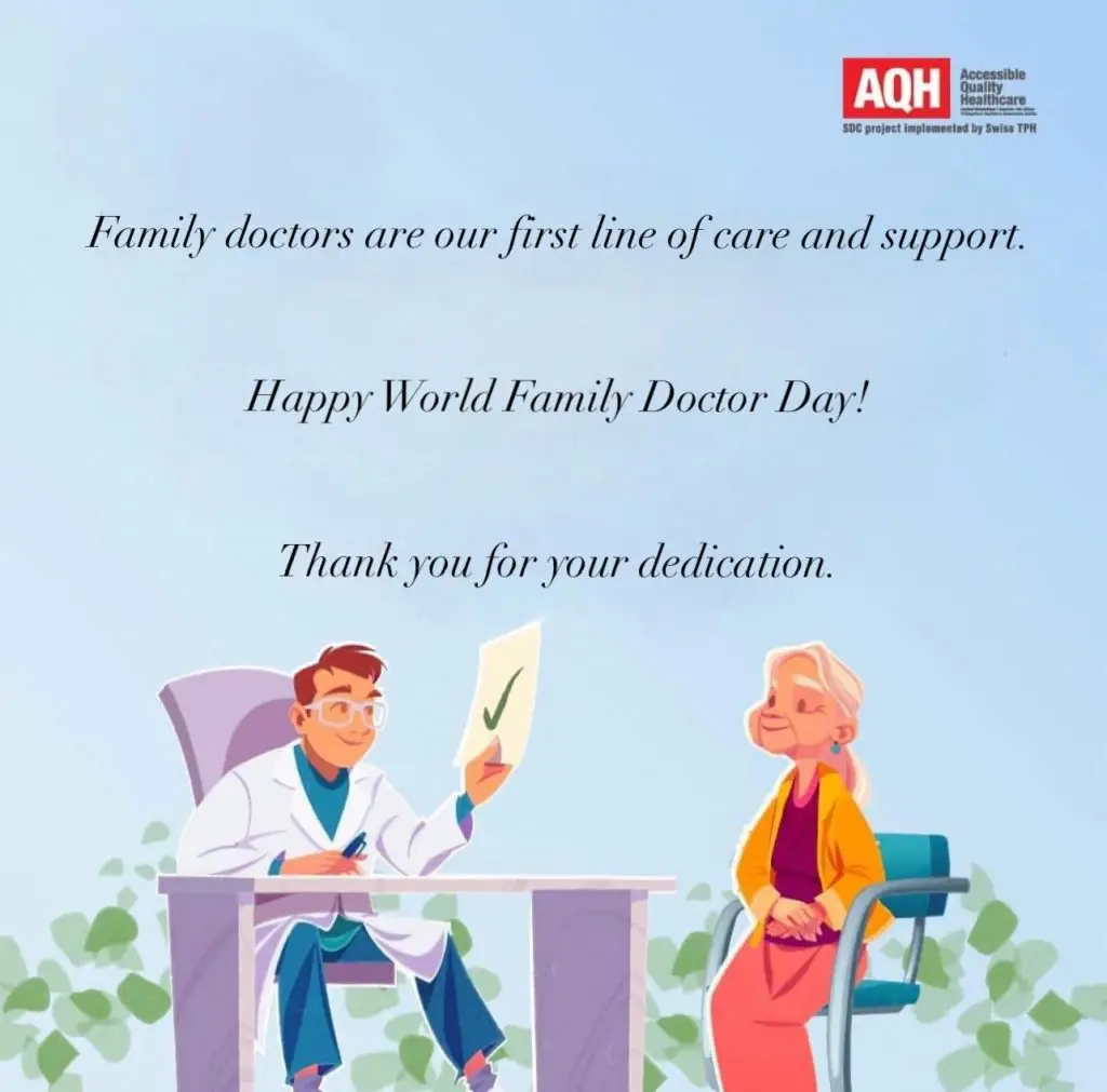 World Family Doctor Day.
