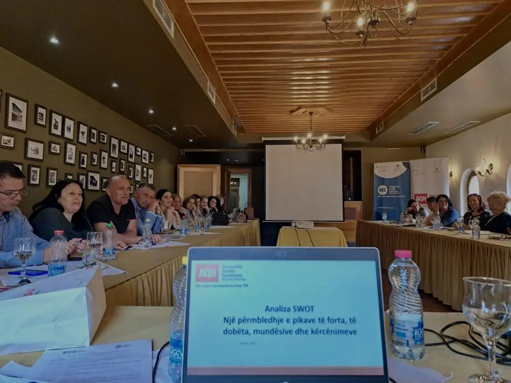 Workshop on Improving Health Care in Gjakova Municipality