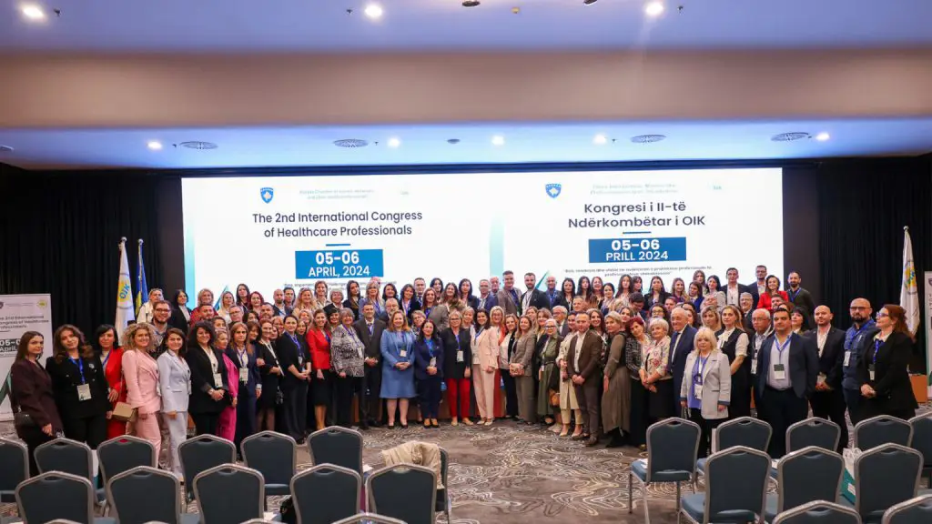 Second International Congress of Healthcare Professionals in Kosovo Wraps Up