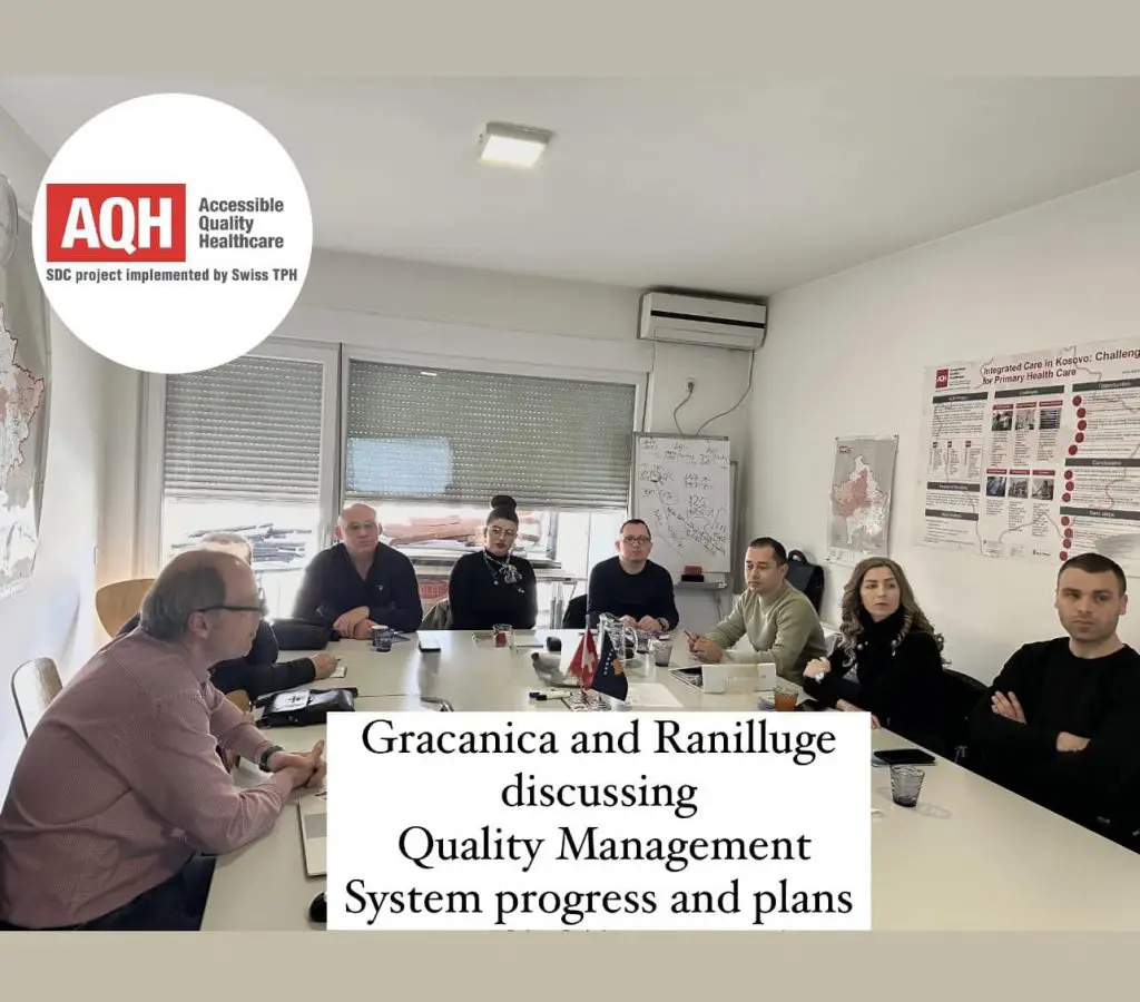 Meeting with the municipalities of Gracanica and Ranilluga
