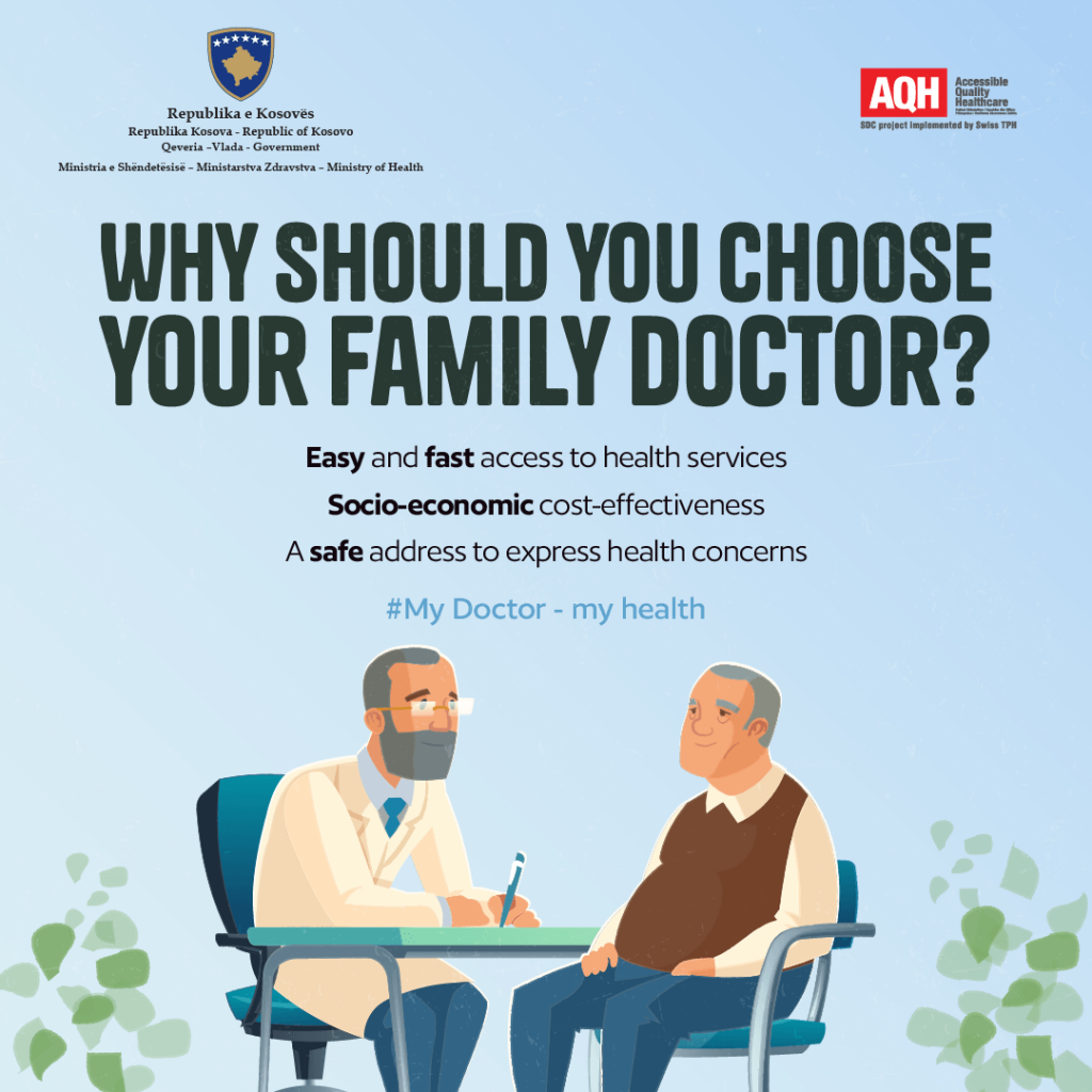 Pristina, Lipjan, Istog, and Prizren can now choose their Family Doctor