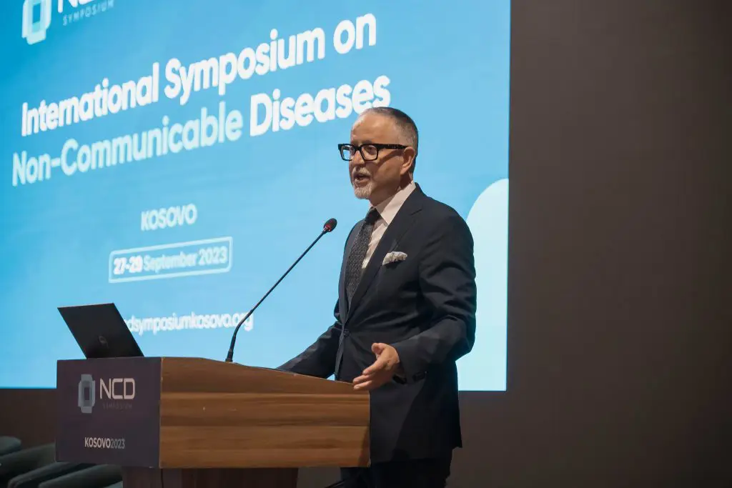 Happening Now: International Symposium on NCDs in Kosovo!