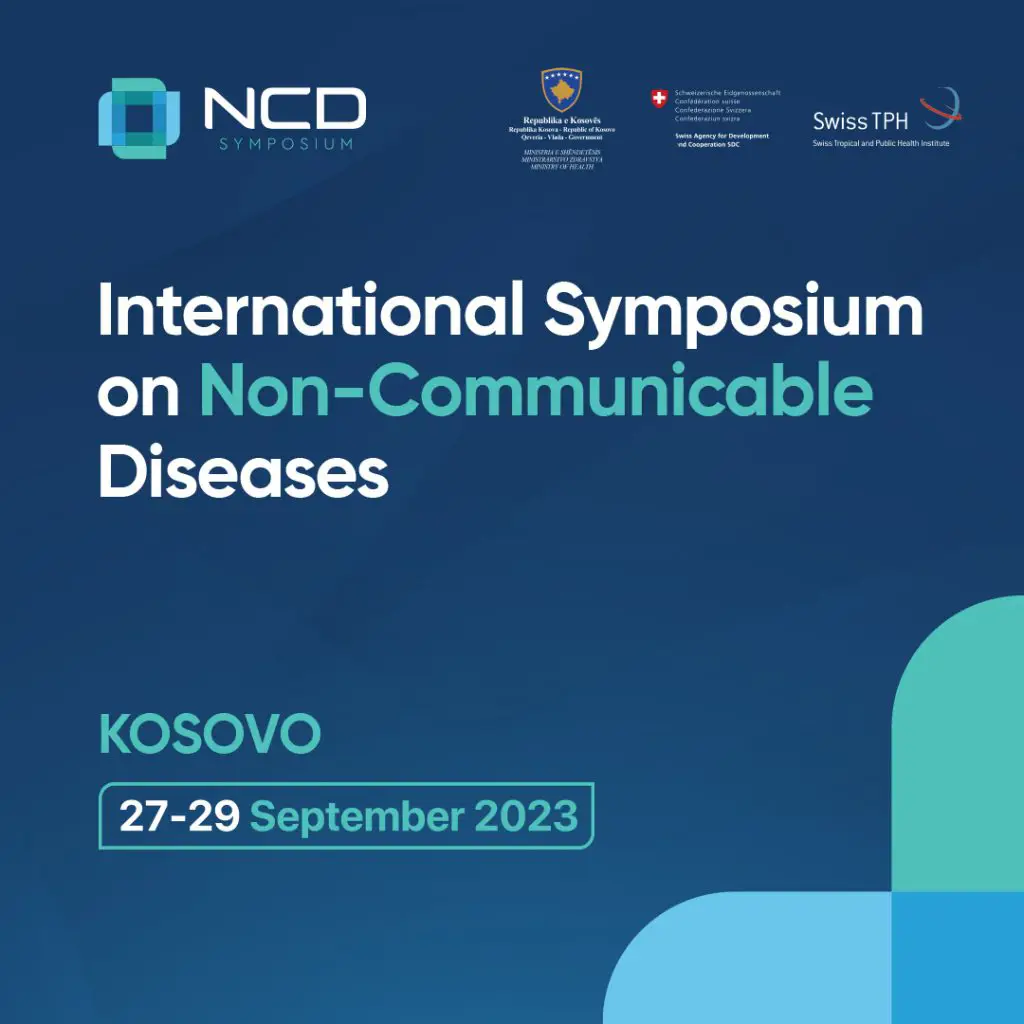 Speakers of the opening of International Symposium on Non-Communicable Diseases