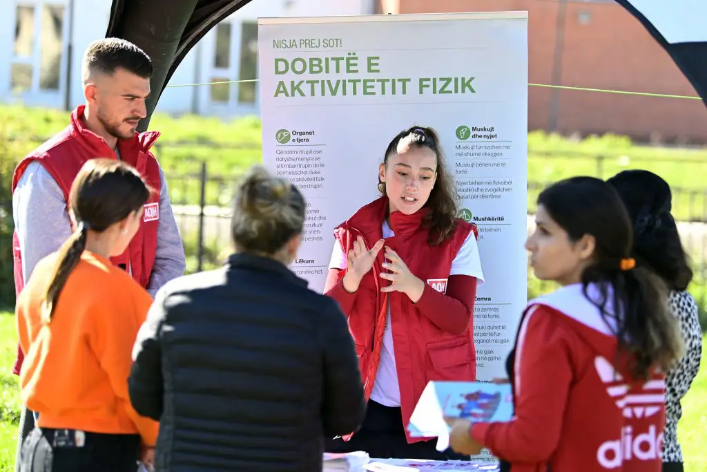 Health Caravan ‘perSHENDETje’ bring advice closer to where people are