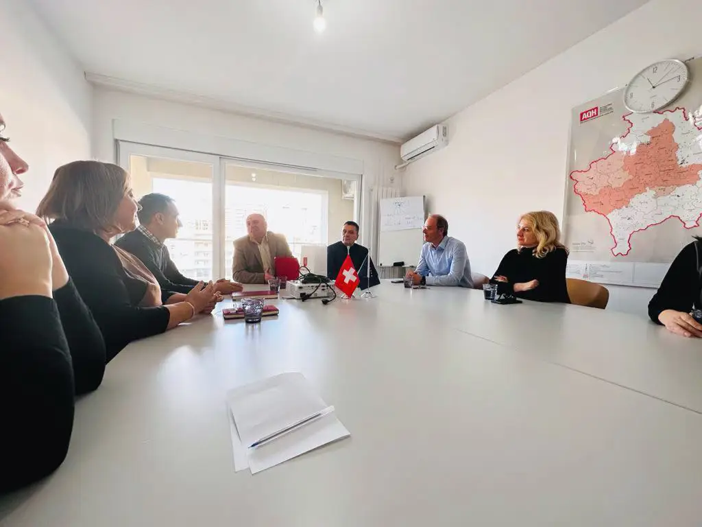 Meeting in Junik