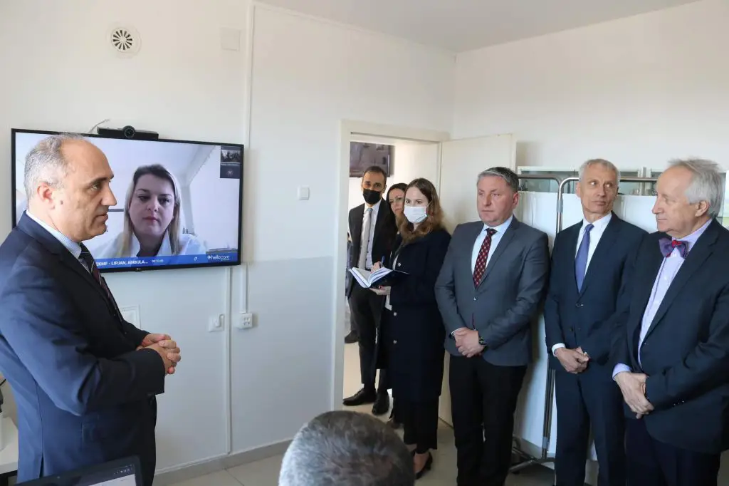 The Minister of Health and the Swiss Ambassador visited AQH supported Primary Health Care Facilities