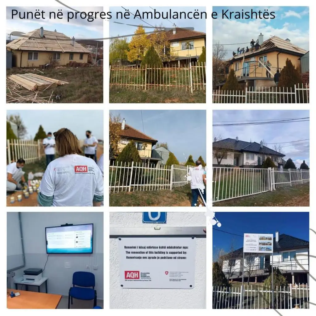 Work in progress at Kraishta Ambulance